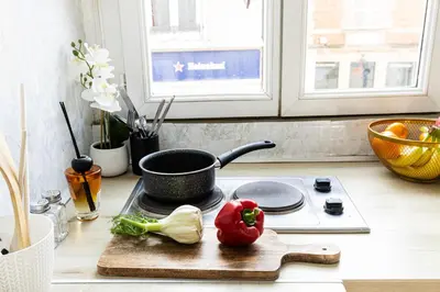 Nourriture dans l'appartement ou à proximité