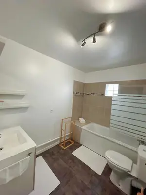 Salle de bains dans l'établissement Lovely Flat
