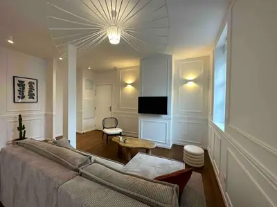 Télévision ou salle de divertissement dans l'établissement Reims Cathedrale Centre Historique