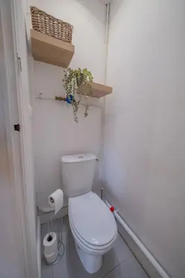 Salle de bains dans l'établissement Sommet Remois Cathedrale
