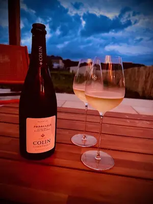 Boissons dans l'établissement La Maison du Clos en Champagne