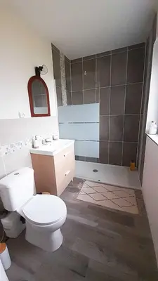 Salle de bains dans l'établissement Villa Saint Roch