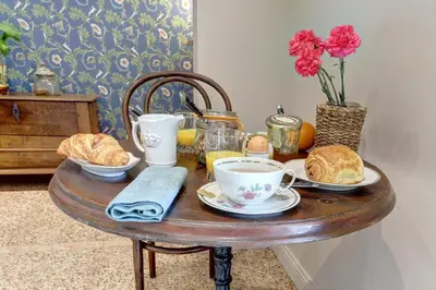Nourriture dans la maison de vacances ou à proximité