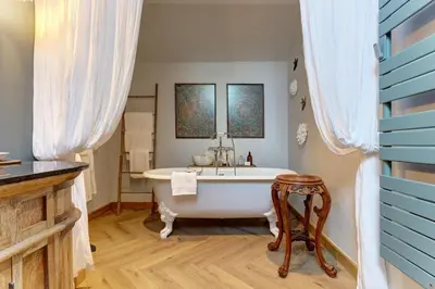 Plan de l'établissement La petite châtelaine - Charmante maison au calme