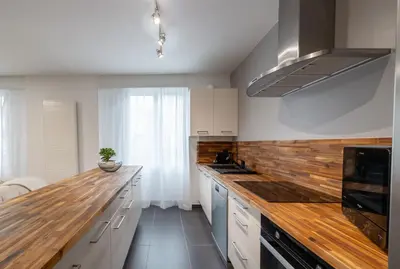 Cuisine ou kitchenette dans l'établissement News ! Loft Movie Station Champagne