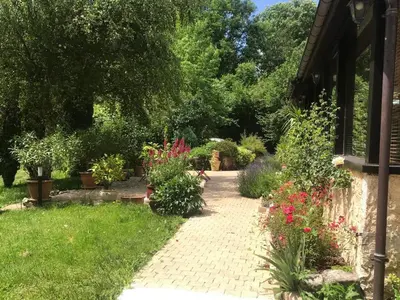 Jardin de l'établissement LA MAISON DU PARC