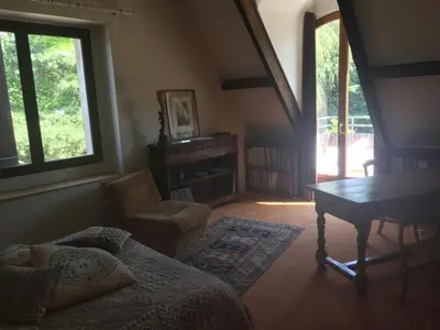 Coin salon dans l'établissement LA MAISON DU PARC