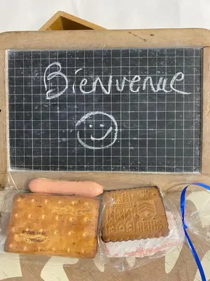 Plan de l'établissement appart studio RDC de maison avec extérieur proche Reims