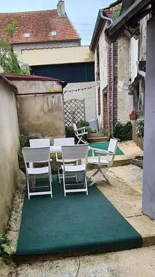 Terrasse ou espace extérieur de l'établissement Ruisseau & Fleur...