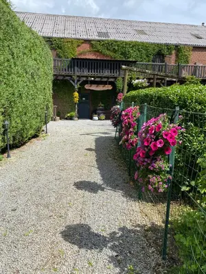 Jardin de l'établissement El Rancho Criollo Le Taillis