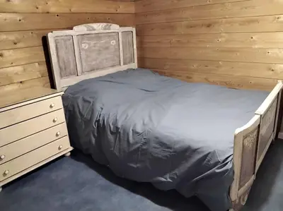 Un ou plusieurs lits dans un hébergement de l'établissement Gîte LE LOFT chez Judith et Neiges