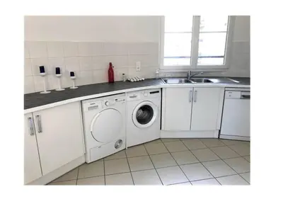 Cuisine ou kitchenette dans l'établissement Le Cours Langlet A