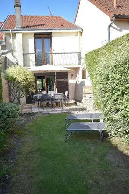 Jardin de l'établissement Gite la Tann'yére