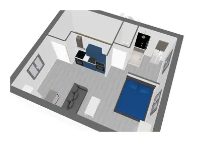Plan de l'établissement LaSweetHouseBleutée Tout confort