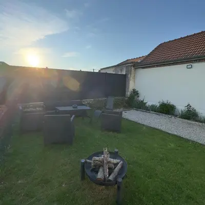 Jardin de l'établissement Le Pétillant