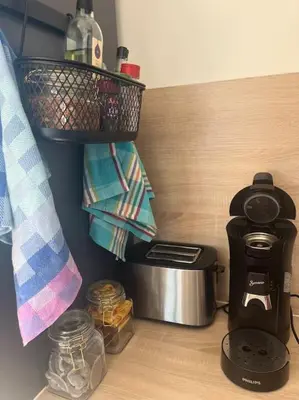 Cuisine ou kitchenette dans l'établissement Beautiful appartement with perfect location