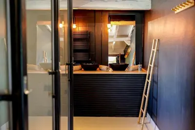 Plan de l'établissement Villa piscine jacuzzi étang ,la casa del cookie 2