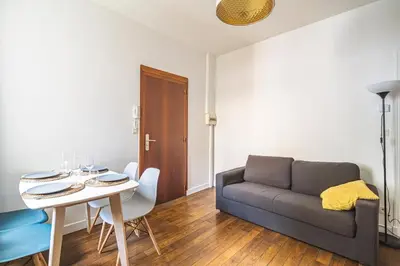 Coin salon dans l'établissement Le Charmant Bacquenois