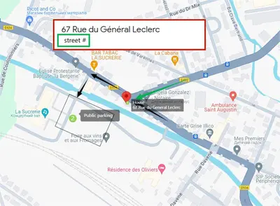 Plan de l'établissement Endroit charmant