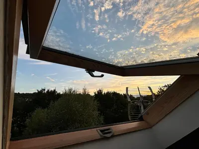 Balcon ou terrasse dans l'établissement Endroit charmant