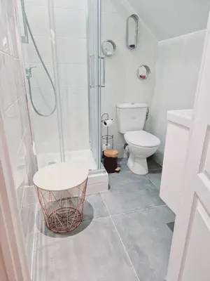 Salle de bains dans l'établissement Belle chambre d'hôtes cosy proche Disneyland