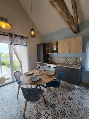 Coin salon dans l'établissement La Mésange bleue