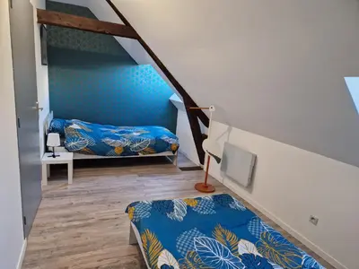 Un ou plusieurs lits dans un hébergement de l'établissement maison tout confort