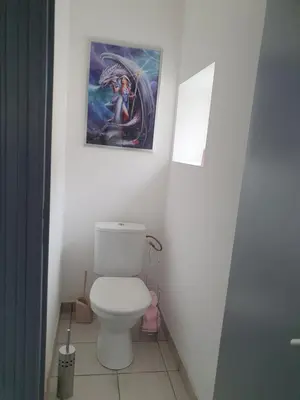Salle de bains dans l'établissement maison tout confort