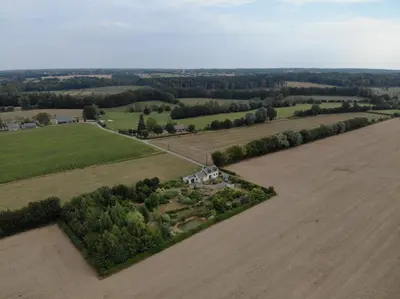 Paysage naturel près de la maison de vacances