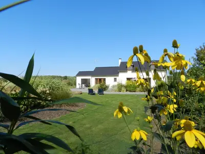 Jardin de l'établissement Gîte La Grenouillère