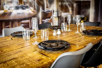 Boissons dans l'établissement Le Gatsby à 20 mn de Disney