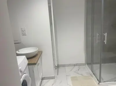 Salle de bains dans l'établissement La nuit étoilée