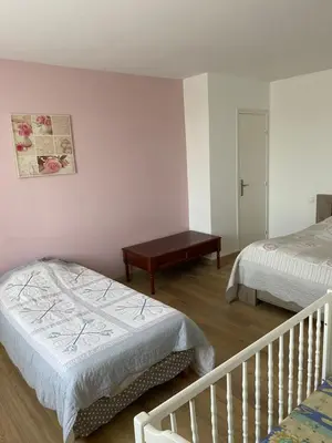 Un ou plusieurs lits dans un hébergement de l'établissement Comme chez soi en Champagne