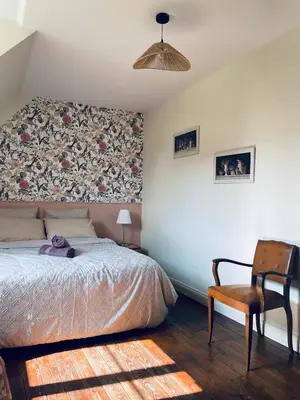 Un ou plusieurs lits dans un hébergement de l'établissement Maison de maître 15 personnes