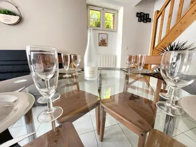Coin salon dans l'établissement La Champenoise 4 voyageurs