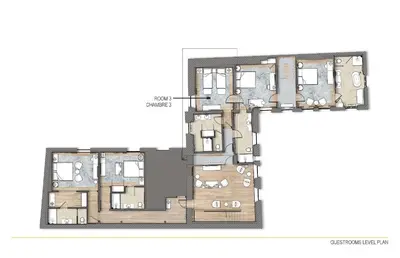 Plan de l'établissement Maison à Deux Mains