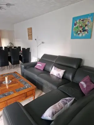 Coin salon dans l'établissement La longère