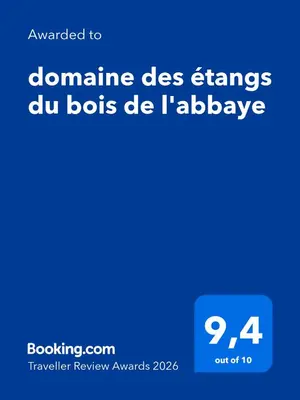 Plan de l'établissement domaine des étangs du bois de l'abbaye
