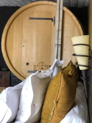 Un ou plusieurs lits dans un hébergement de l'établissement La suite des Chapitres en Champagne