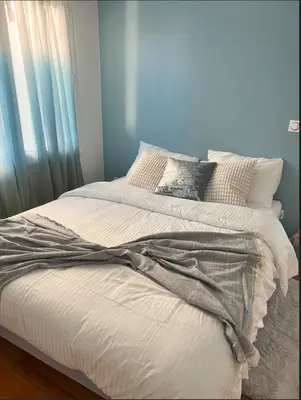 Un ou plusieurs lits dans un hébergement de l'établissement Belle maison avec jardin !