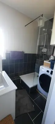 Salle de bains dans l'établissement Chambre cosy