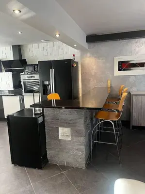 Cuisine ou kitchenette dans l'établissement La Casa d'Alicia - Maison avec vue