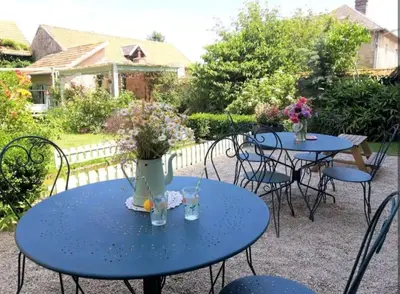 Jardin de l'établissement Maison Sollier
