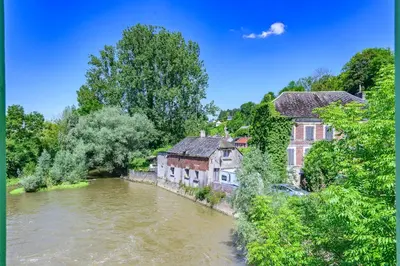Paysage naturel près de la maison de vacances