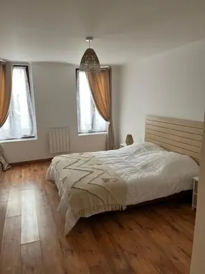 Un ou plusieurs lits dans un hébergement de l'établissement Havre de paix, centre ville de Châlons en Champagne