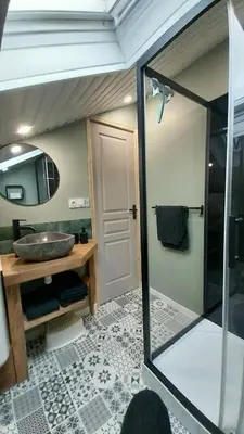 Plan de l'établissement Le Scailleteux, petite maison de mineur, climatisée non accessible PMR