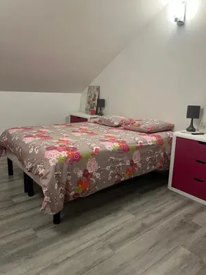 Un ou plusieurs lits dans un hébergement de l'établissement Maison pour 4 à 8 personnes à 15 min de Disney