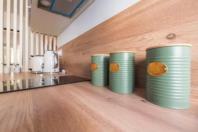 Plateau bouilloire dans l'établissement MM Suites Saint-Remi