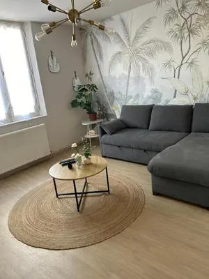 Coin salon dans l'établissement Copines'House