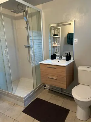 Salle de bains dans l'établissement Copines'House